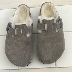 Birkenstock shearling Boston